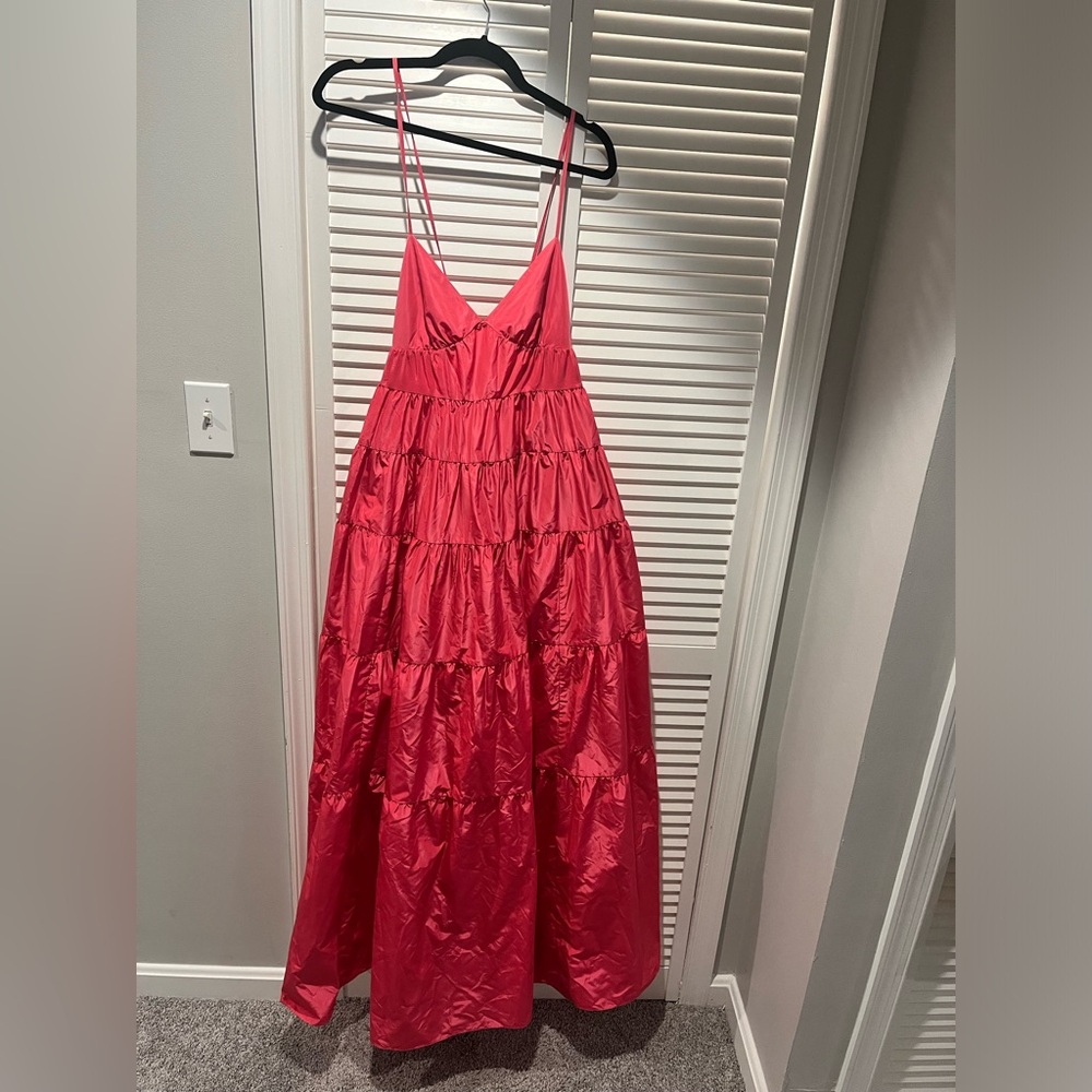 Staud Riley Dress in Blossom